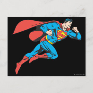 Superman Leaps Höger Vykort