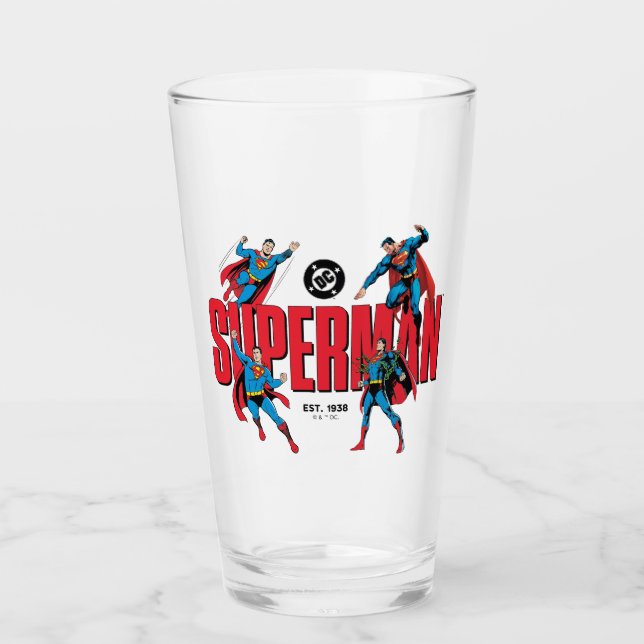 Superman Legends Forever Grafik Glaskopp (Framsida)