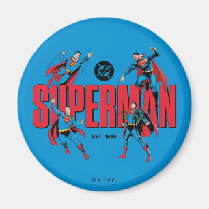 Superman Legends Forever Grafik Magnet