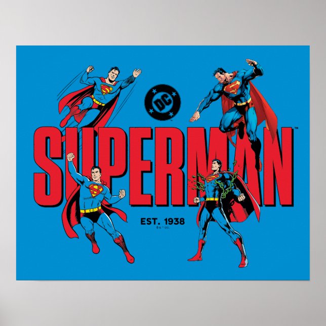 Superman Legends Forever Grafik Poster (Framsidan)