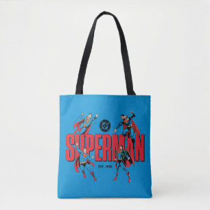 Superman Legends Forever Grafik Tygkasse