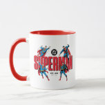 Superman Legends Forever Graphic Mugg<br><div class="desc">Legends are Forever with this iconic Superman graphic celebrating the different eras of our favorite Man of Steel! Grab this on a fun graphic tee,  wall art,  or many more customizable Zazzle products perfect for gifting or treating yourself!</div>