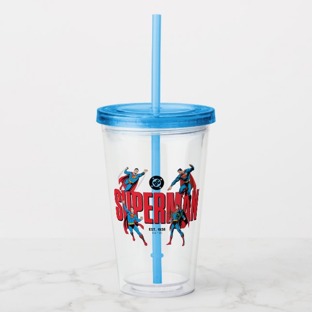 Superman Legends Forever Graphic Take Away Mugg (Framsida)