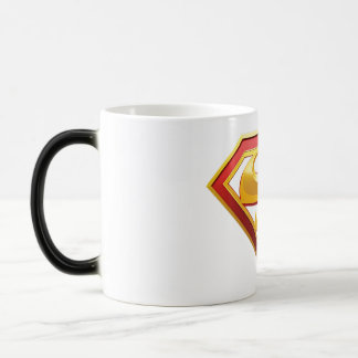 Superman-logotyp Magisk Mugg