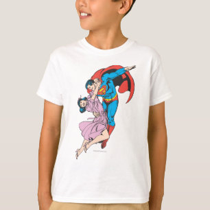 Superman & Lois i Rosa T Shirt