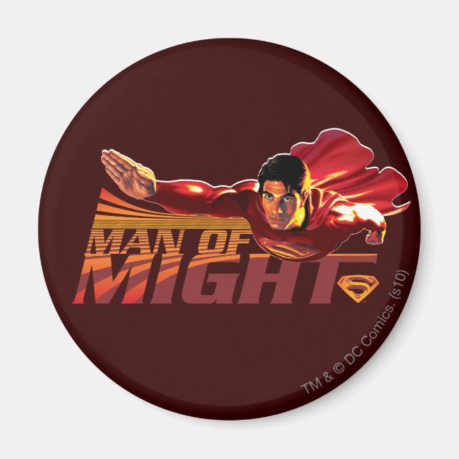 Superman Man of Might Magnet (Framsidan)