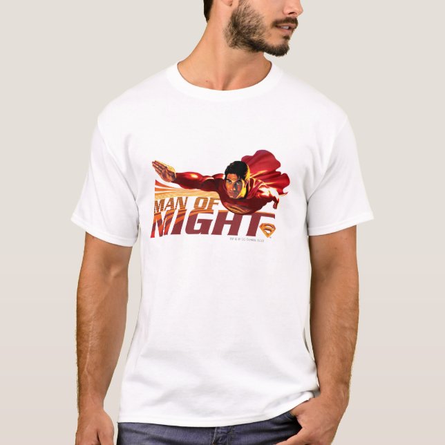 Superman Man of Might Tee Shirt (Framsida)