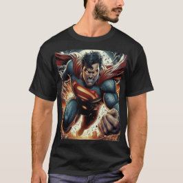 Superman – Man of Steel Power Surg T Shirt