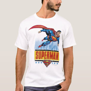Superman med citysfunktion tee shirt