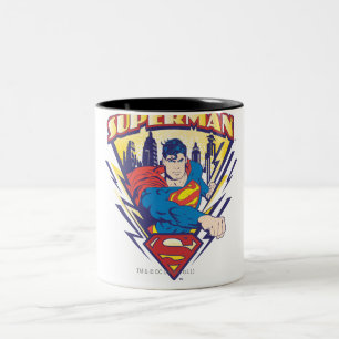 Superman med el Två-Tonad mugg