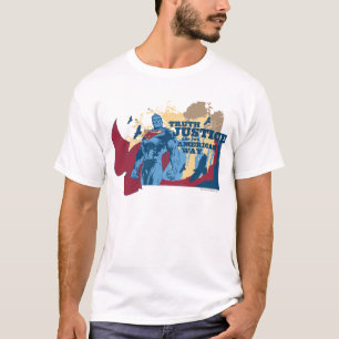 Superman med fåglar t-shirt