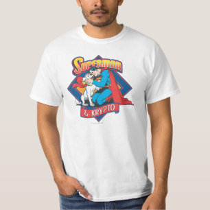 Superman med Krypto T-shirt