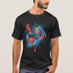 Superman med Logotyp Tee