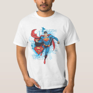 Superman med Logotyp Tee Shirt