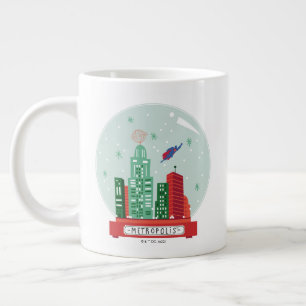 Superman Metropolis Snö Globe Graphic Jumbo Mugg
