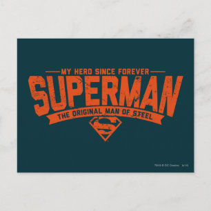 Superman - Min Hero sen Forever Vykort