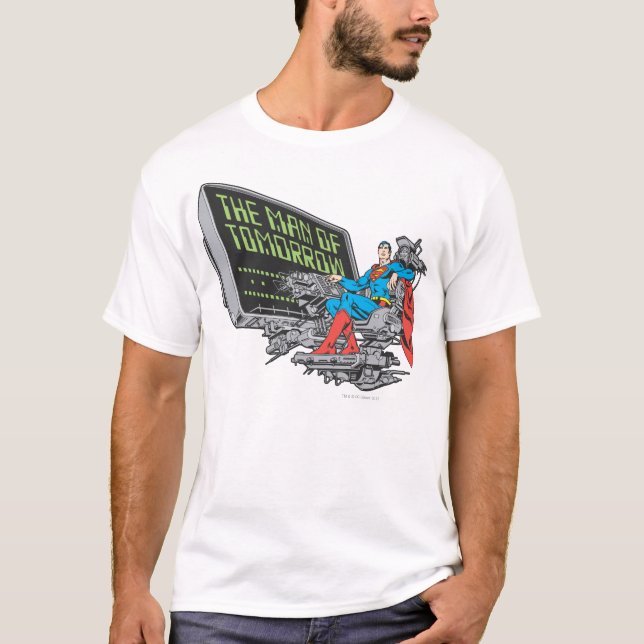 Superman - morgondagens man tee shirt (Framsida)