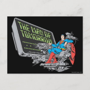 Superman - morgondagens man vykort