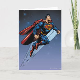 Superman mot natten himlar kort