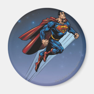 Superman mot natten himlar magnet