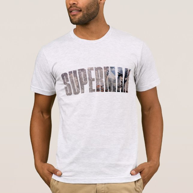 Superman Namn Tee Shirt (Framsida)