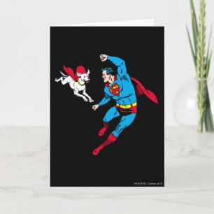 Superman och Krypto 2 Kort