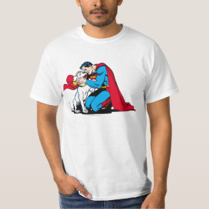 Superman och Krypto T Shirt