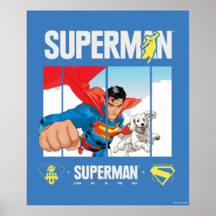 Superman och Krypto Take Flight Poster