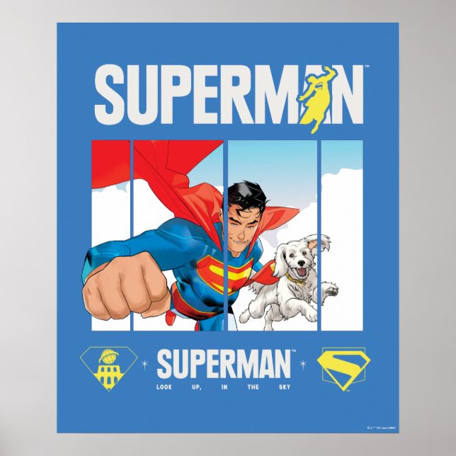 Superman och Krypto Take Flight Poster (Framsidan)