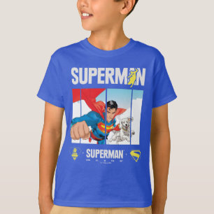 Superman och Krypto Take Flight T Shirt