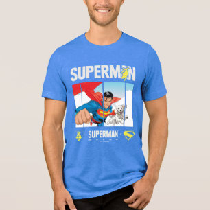 Superman och Krypto Take Flight T Shirt