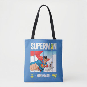 Superman och Krypto Take Flight Tygkasse