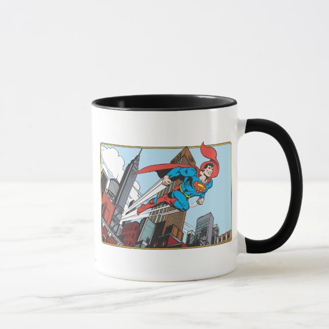 Superman och Skyscraper Mugg (Höger)