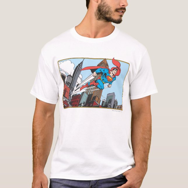 Superman och Skyscraper Tee (Framsida)