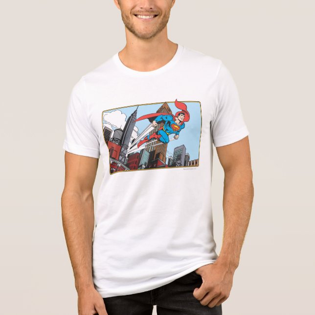Superman och Skyscraper Tröja (Framsida)