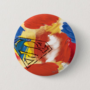 Superman Painting Logotyp Knapp