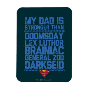 Superman - Pappa är starkare än.. Magnet