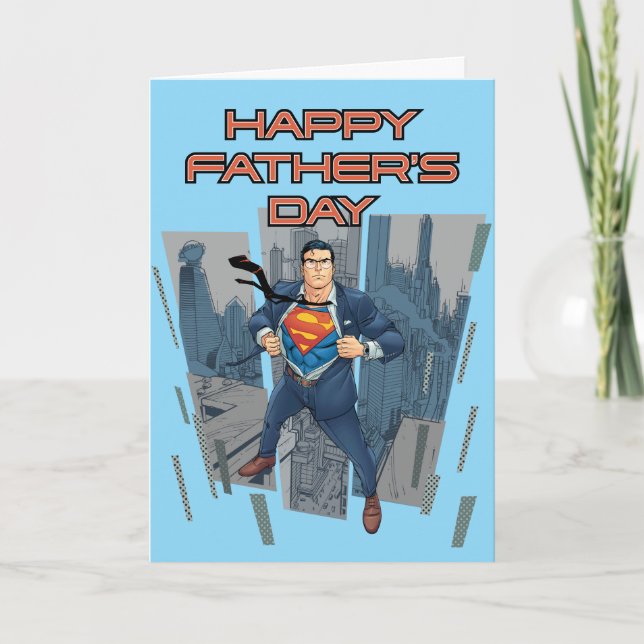 Superman Pappas dag Kort (Framsida)