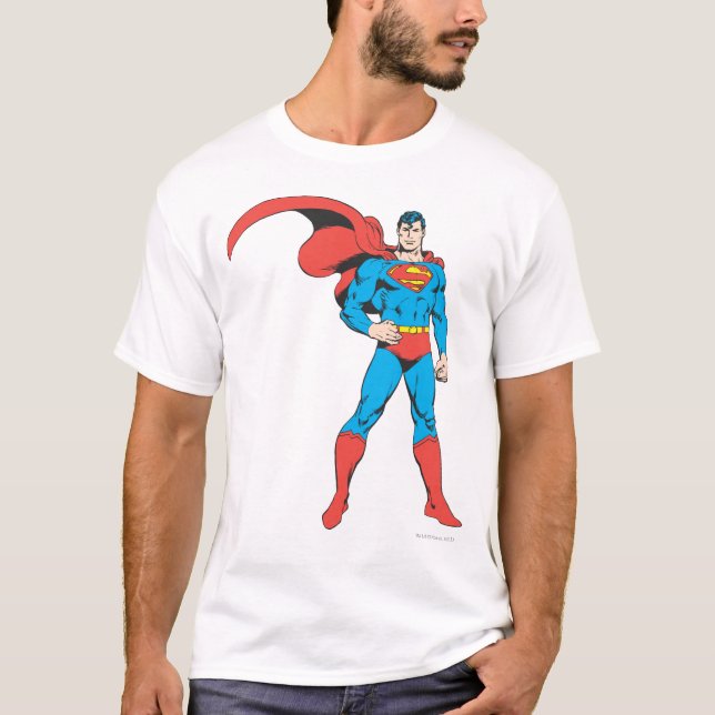 Superman Posing 2 T-shirt (Framsida)