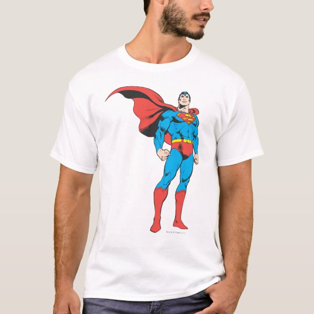 Superman Posing 3 T-shirt (Framsida)