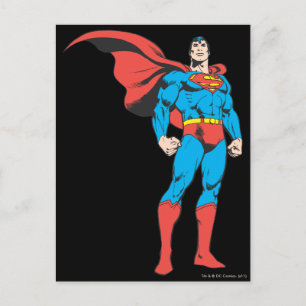 Superman Posing 3 Vykort