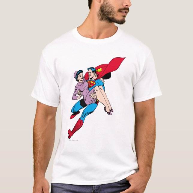 Superman räddings Louis T Shirt (Framsida)