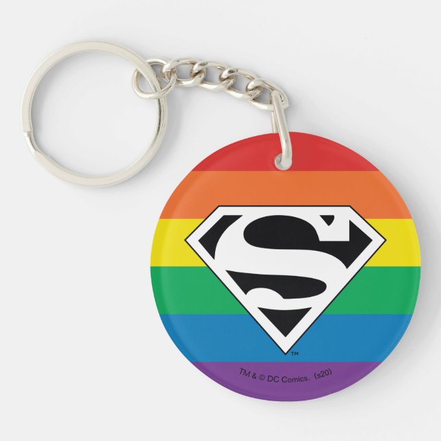 Superman Rainbow Logotyp (Framsidan)
