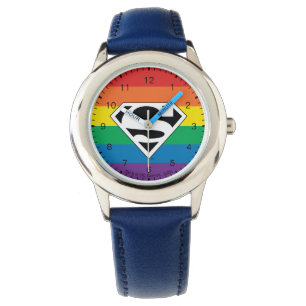 Superman Rainbow Logotyp Armbandsur