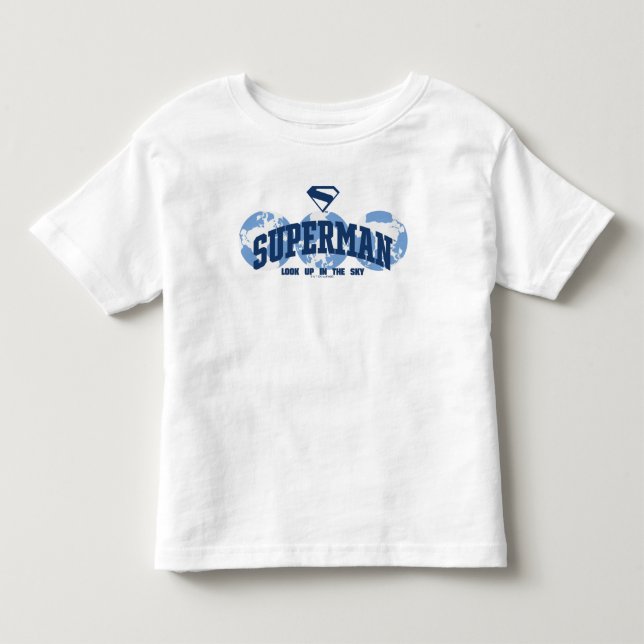 Superman runt hela jordklotet t shirt (Framsida)