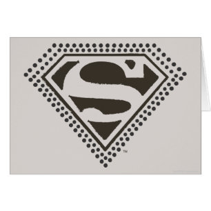 Superman S-Shield Det är Showtime!Logga Hälsningskort
