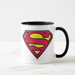 Superman S-Shield Direkt Logotyp Mugg