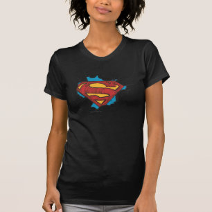 Superman S-Shield  Inom moln-Logotyp Tee