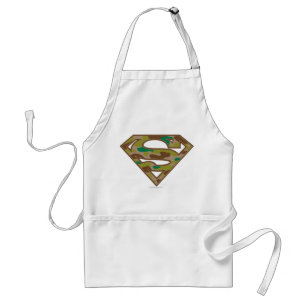Superman S-Shield  Kamouflage-Logotyp Förkläde