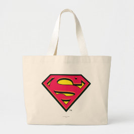 Superman S-Shield | Klassisk Logotyp Jumbo Tygkasse